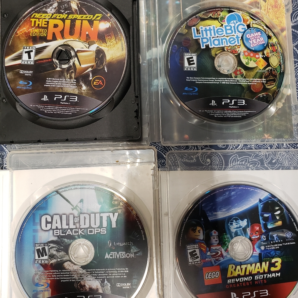 PS3 Games All 4 Sold Together This Is A Bundle - Picture 1 of 14